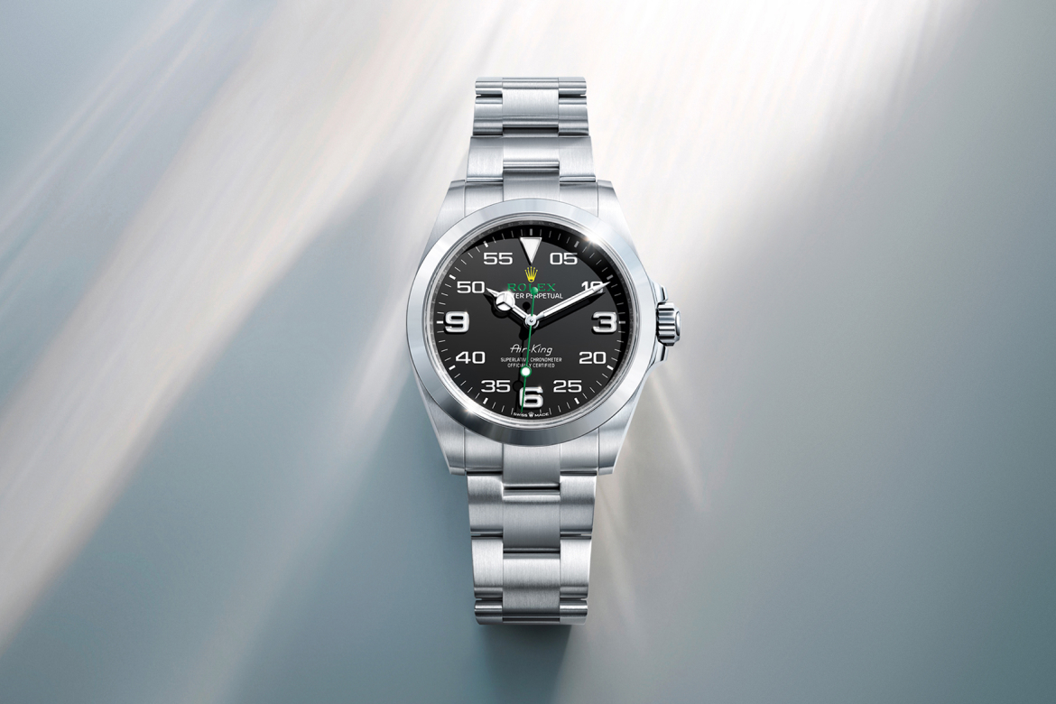 rolex Air King watches - Lux Bond & Green