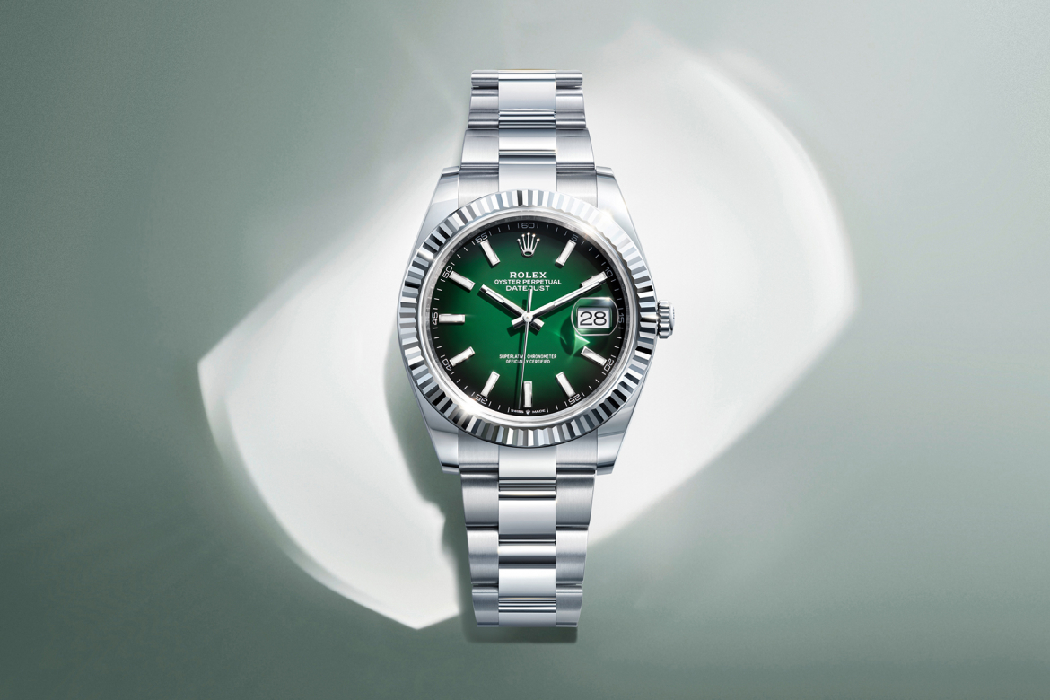 rolex Datejust watches - Lux Bond & Green