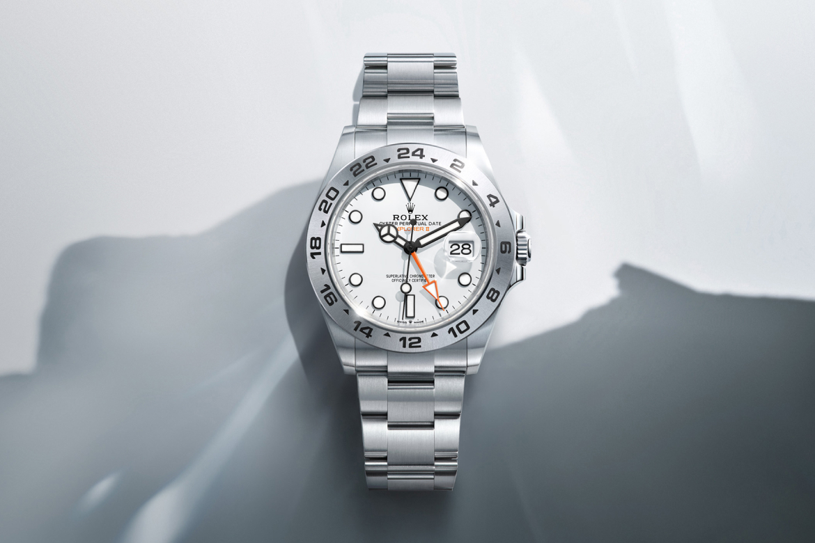 rolex Explorer II watches - Lux Bond and Green