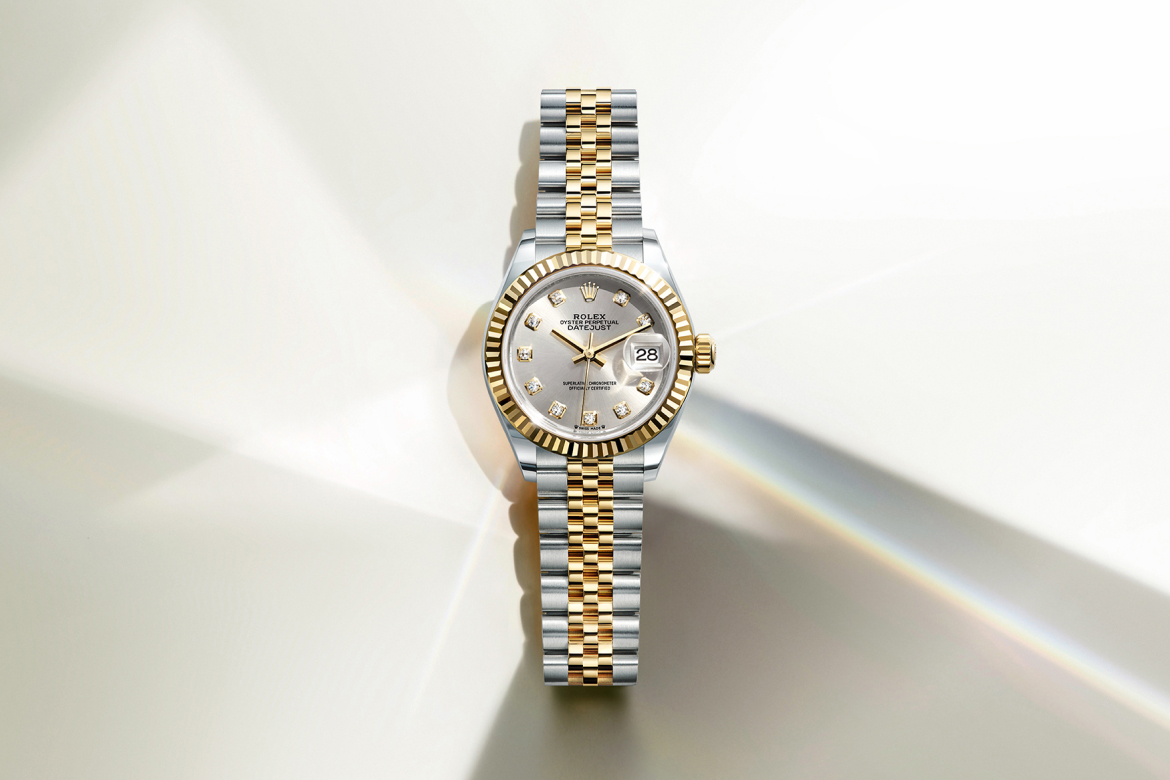 rolex Lady-Datejust watches - Lux Bond & Green