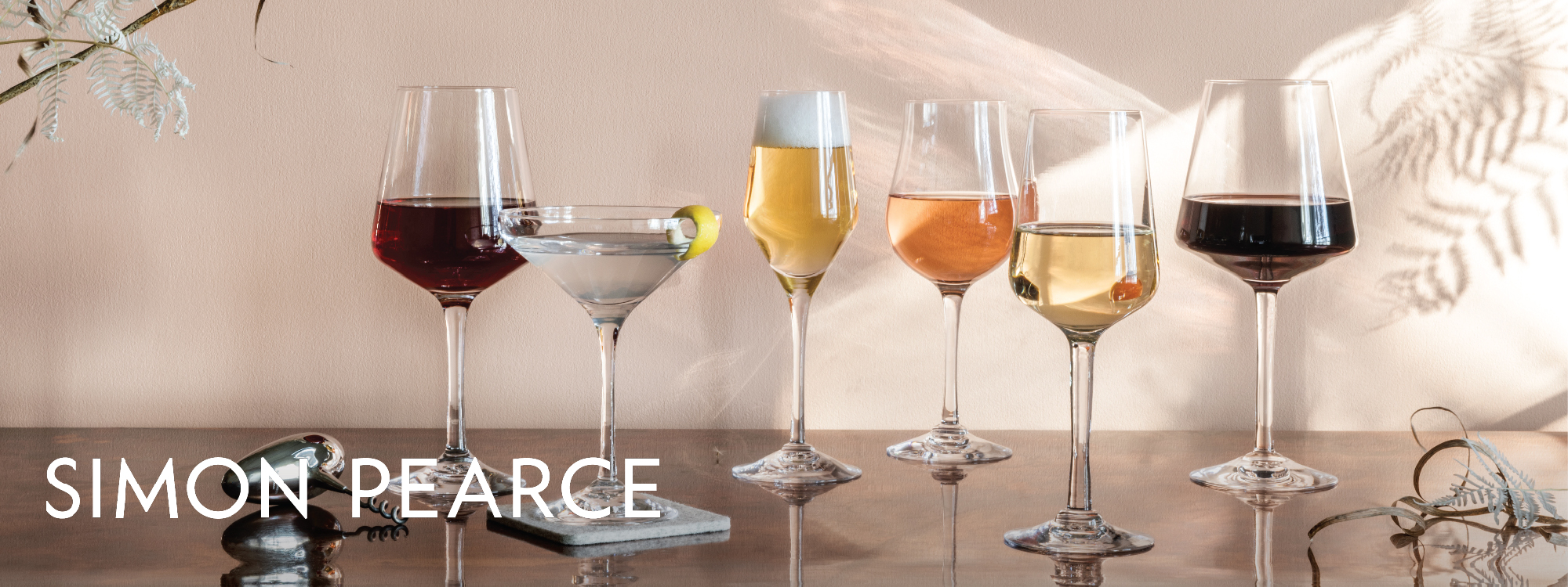 Simon Pearce Glass Lux Bond & Green